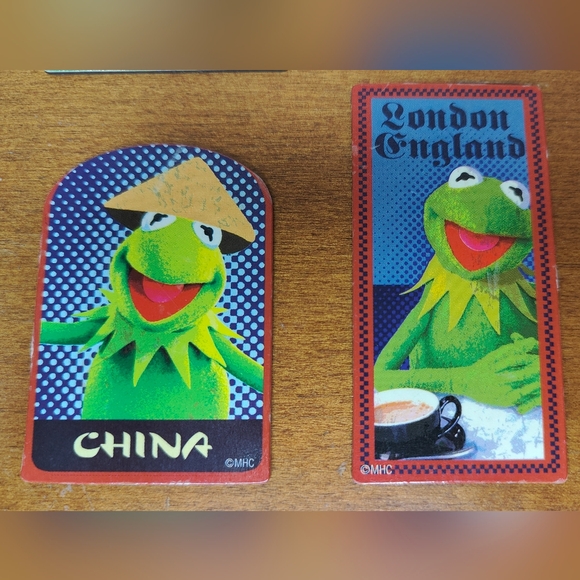 Kermit The Frog World Tour Magnets, Set Of 8 - Picture 5 of 5